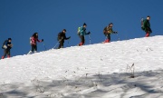 05 ed è subito neve...per evitare il ghiaccio della stradetta...